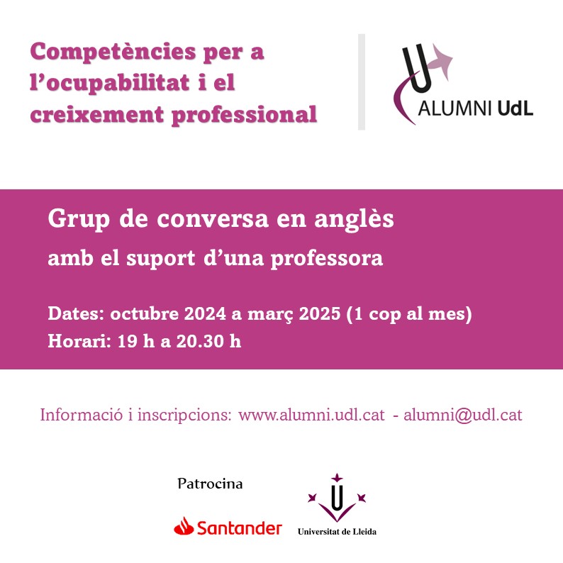 cartell grup de conversa en anglès - 2024-10  a 2025-03 - amb IL