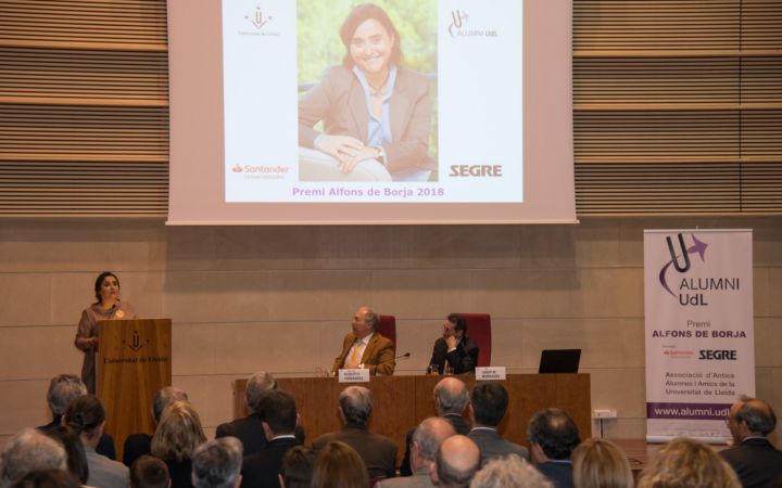 5-Premi Alfons de Borja 2018 - Nuria Carretero - Parlament de la premiada-1