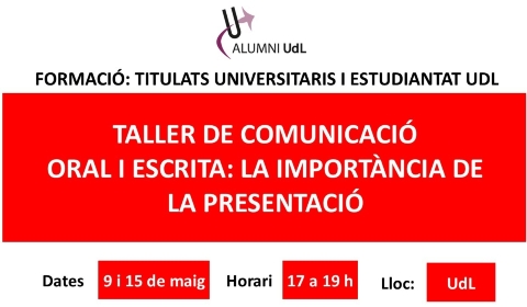 Taller de comunicació oral 2024 titular