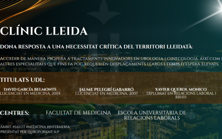 95-CLÍNIC LLEIDA - DESCRIPCIÓ DEL PROJECTE