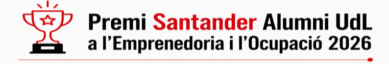 Cartell 6è Premi Santander Alumni UdL - 2026 - web - xxss